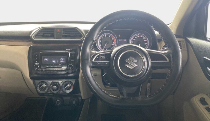 2017 Maruti Dzire VXI AMT, Petrol, Automatic, 67,671 km, Steering Wheel Close Up