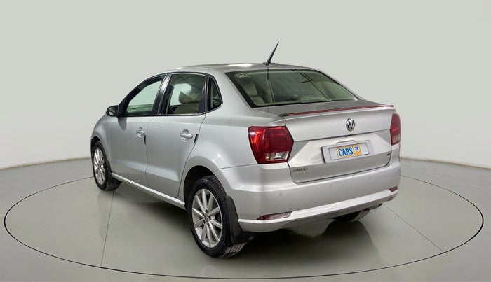 2018 Volkswagen Ameo HIGHLINE PLUS 1.5L AT 16 ALLOY, Diesel, Automatic, 52,041 km, Left Back Diagonal