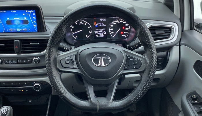2020 Tata ALTROZ XT 1.2, Petrol, Manual, 19,660 km, Steering Wheel Close Up