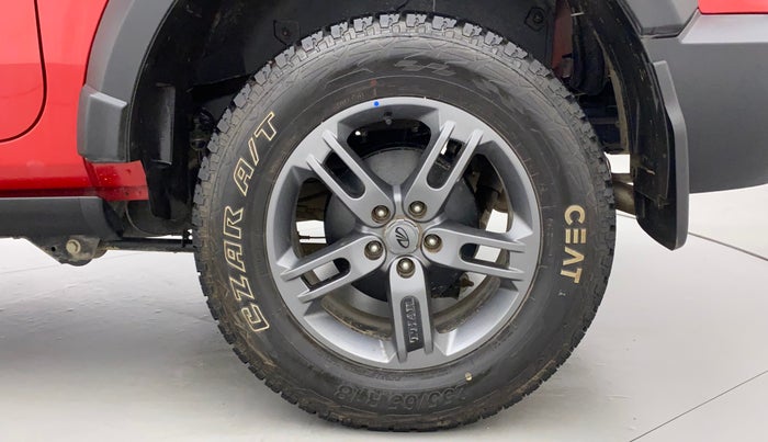 2022 Mahindra Thar LX PETROL HT 4WD AT, Petrol, Automatic, 10,253 km, Left Rear Wheel