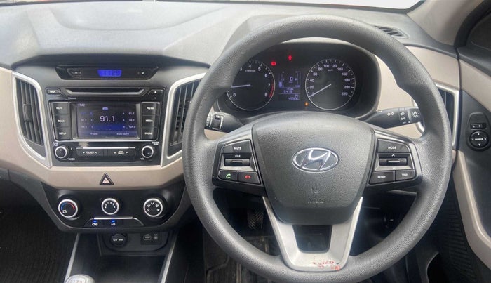 2017 Hyundai Creta E PLUS 1.6 PETROL, Petrol, Manual, 50,026 km, Steering Wheel Close Up