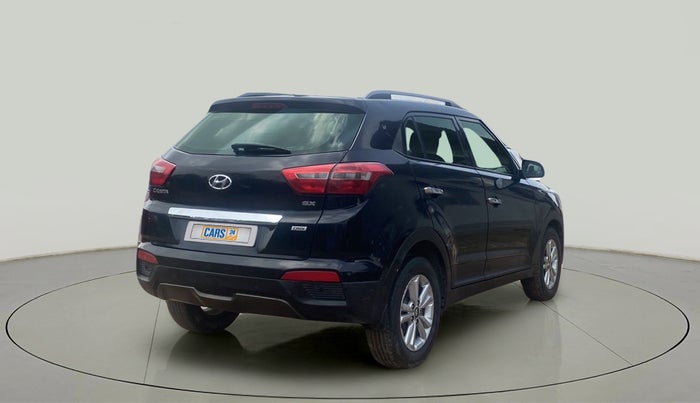 2017 Hyundai Creta SX PLUS 1.6 DIESEL, Diesel, Manual, 62,272 km, Right Back Diagonal