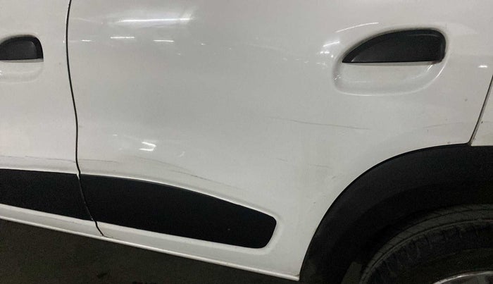 2019 Renault Kwid RXT 1.0 (O), Petrol, Manual, 18,550 km, Rear left door - Minor scratches