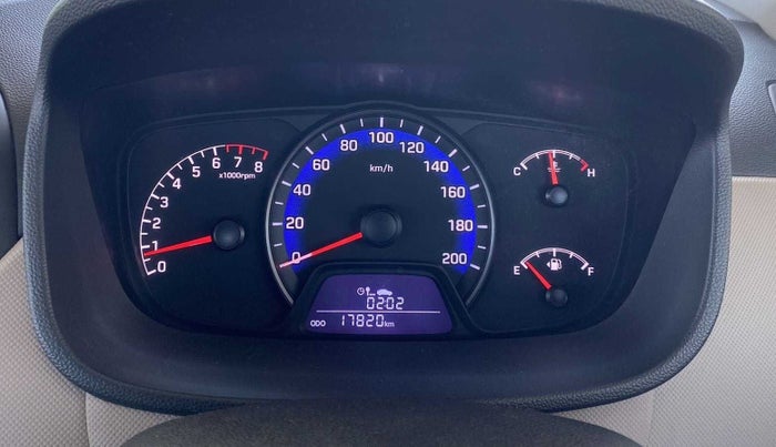 2019 Hyundai Xcent S 1.2, Petrol, Manual, 17,806 km, Odometer Image