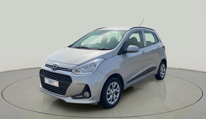 2018 Hyundai Grand i10 SPORTZ 1.2 KAPPA VTVT, Petrol, Manual, 13,511 km, Left Front Diagonal