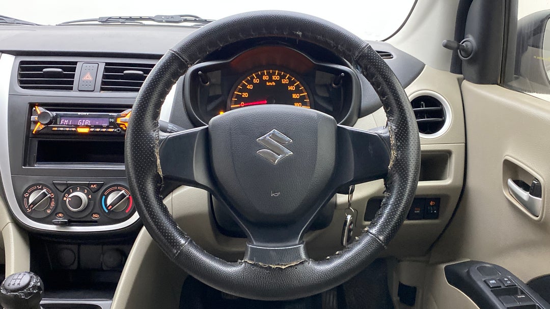 Steering Wheel Close Up