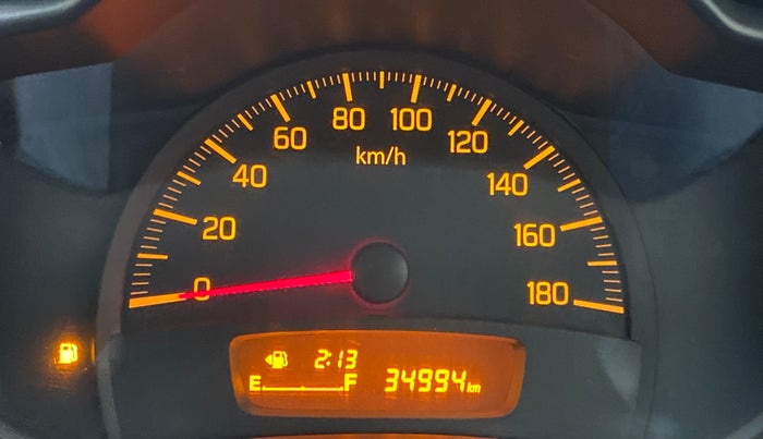 2016 Maruti Celerio VXI d, Petrol, Manual, 35,091 km, Odometer Image