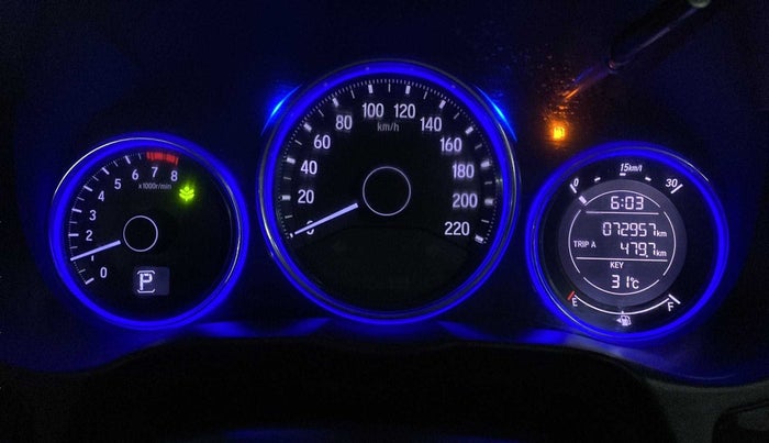 2014 Honda City 1.5L I-VTEC VX CVT, Petrol, Automatic, 72,953 km, Odometer Image