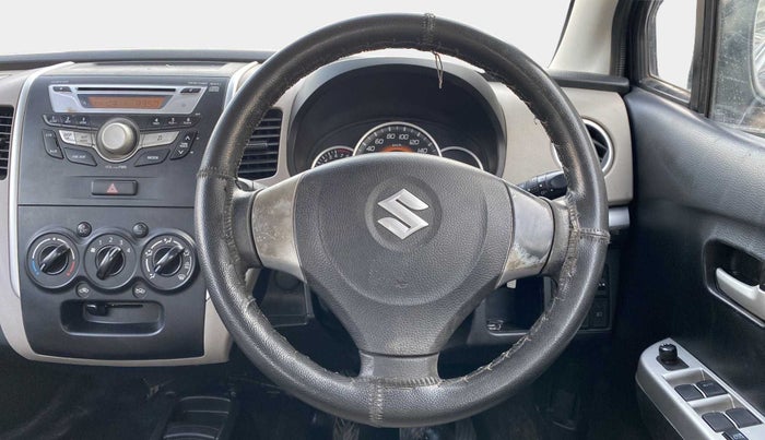 2013 Maruti Wagon R 1.0 VXI, Petrol, Manual, 56,654 km, Steering Wheel Close Up