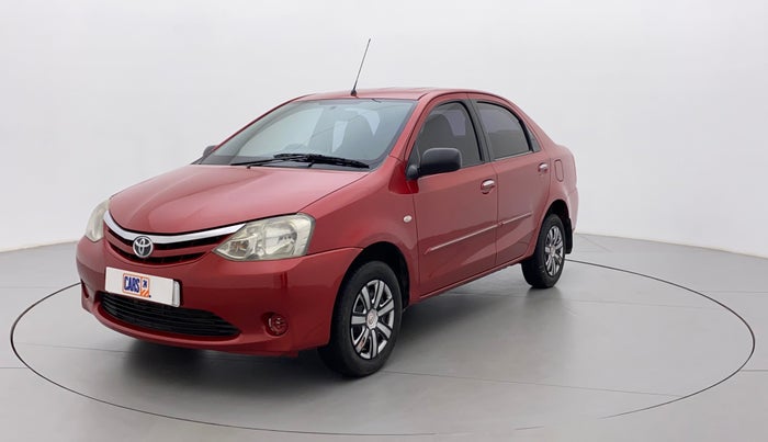 2012 Toyota Etios G, Petrol, Manual, 1,22,762 km, Left Front Diagonal