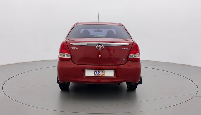 2012 Toyota Etios G, Petrol, Manual, 1,22,817 km, Back/Rear
