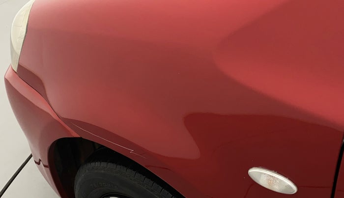 2012 Toyota Etios G, Petrol, Manual, 1,22,762 km, Left fender - Slightly dented
