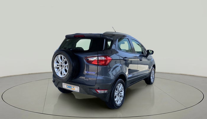 2017 Ford Ecosport TITANIUM 1.5L DIESEL, Diesel, Manual, 1,00,122 km, Right Back Diagonal