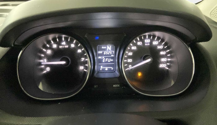 2019 Tata TIGOR XZA PETROL, Petrol, Automatic, 65,240 km, Odometer Image