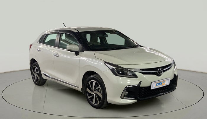 2023 Toyota Glanza V, Petrol, Manual, 3,592 km, Right Front Diagonal