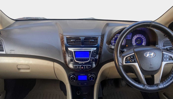 2012 Hyundai Verna FLUIDIC 1.6 VTVT SX, Petrol, Manual, 70,228 km, Dashboard