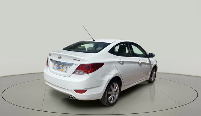 2012 Hyundai Verna FLUIDIC 1.6 VTVT SX, Petrol, Manual, 70,228 km, Right Back Diagonal