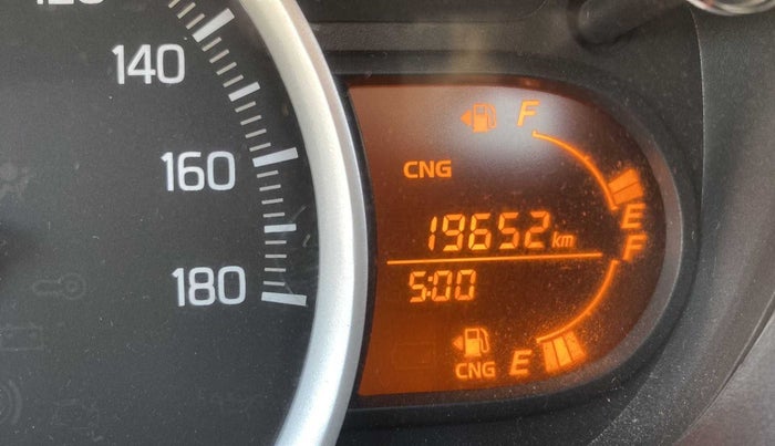 2021 Maruti Celerio VXI CNG, CNG, Manual, 19,640 km, Odometer Image