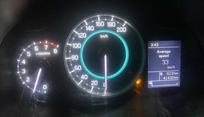 2019 Maruti IGNIS DELTA 1.2, Petrol, Manual, 41,370 km, Odometer Image