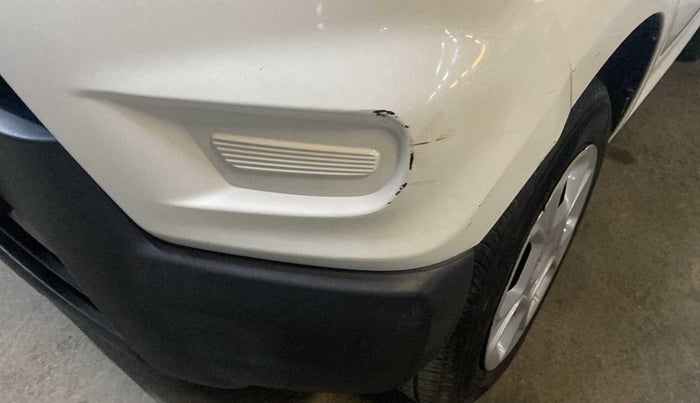 2020 Maruti S PRESSO VXI AMT, Petrol, Automatic, 18,163 km, Front bumper - Paint has minor damage