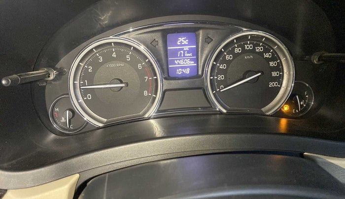 2017 Maruti Ciaz VXI+, Petrol, Manual, 44,598 km, Odometer Image