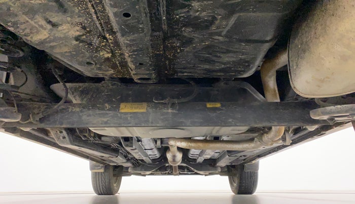 2018 Tata NEXON XZA PLUS PETROL DUAL TONE, Petrol, Automatic, 26,820 km, Rear Underbody