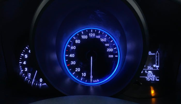 2019 Hyundai VENUE SX 1.0 TURBO DUAL TONE, Petrol, Manual, 75,430 km, Odometer Image