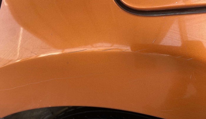 2019 Datsun Go T, Petrol, Manual, 52,906 km, Left quarter panel - Minor scratches