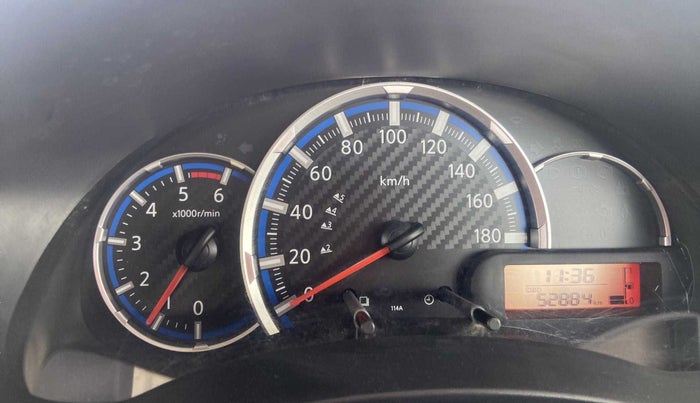 2019 Datsun Go T, Petrol, Manual, 52,906 km, Odometer Image