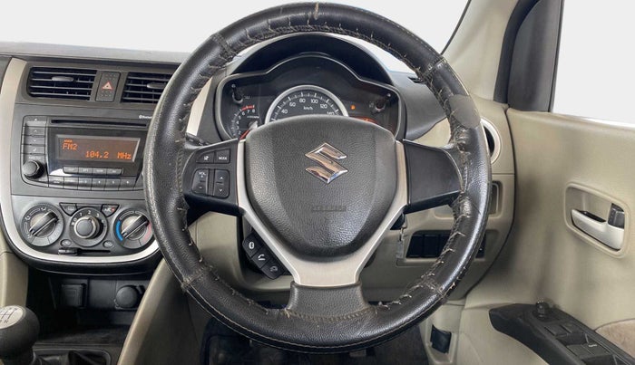 2014 Maruti Celerio ZXI (O), Petrol, Manual, 95,823 km, Steering Wheel Close Up