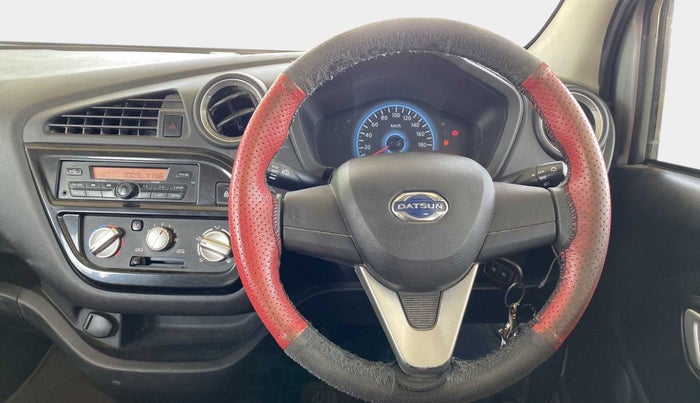 2018 Datsun Redi Go T(O) 1.0, Petrol, Manual, 12,670 km, Steering Wheel Close Up
