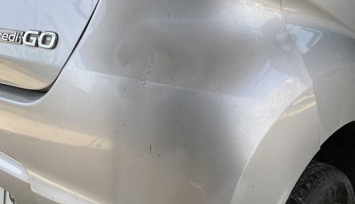 2018 Datsun Redi Go T(O) 1.0, Petrol, Manual, 12,670 km, Rear bumper - Minor scratches