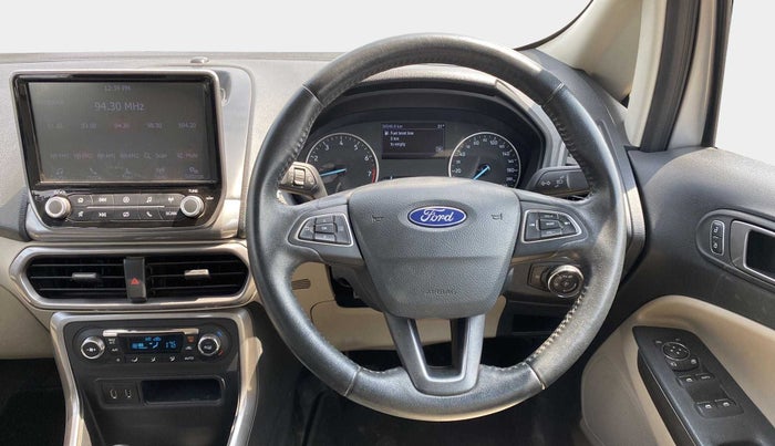 2019 Ford Ecosport TITANIUM 1.5L PETROL, Petrol, Manual, 34,542 km, Steering Wheel Close Up