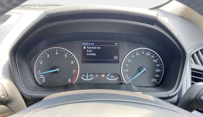 2019 Ford Ecosport TITANIUM 1.5L PETROL, Petrol, Manual, 34,542 km, Odometer Image
