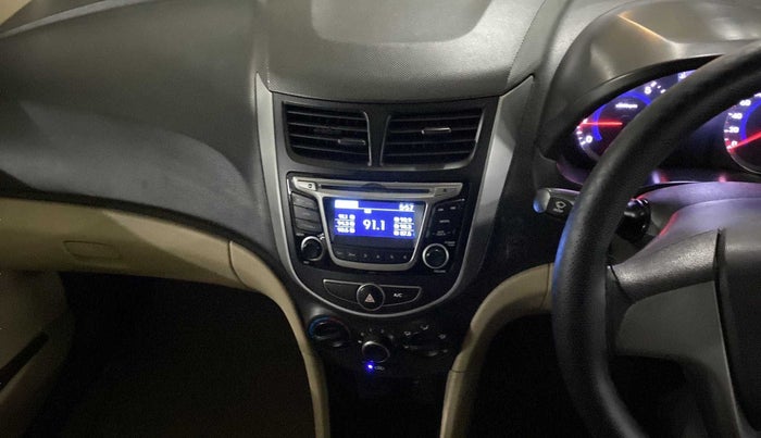 2015 Hyundai Verna FLUIDIC 4S 1.4 VTVT, Petrol, Manual, 95,537 km, Infotainment System