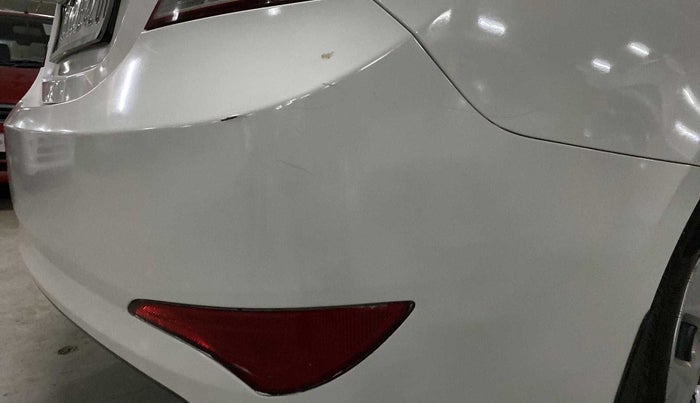 2015 Hyundai Verna FLUIDIC 4S 1.4 VTVT, Petrol, Manual, 95,537 km, Rear bumper - Minor scratches
