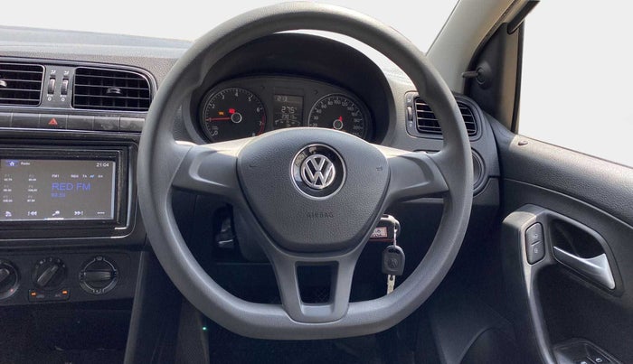 2019 Volkswagen Ameo TRENDLINE 1.0L, Petrol, Manual, 23,023 km, Steering Wheel Close Up