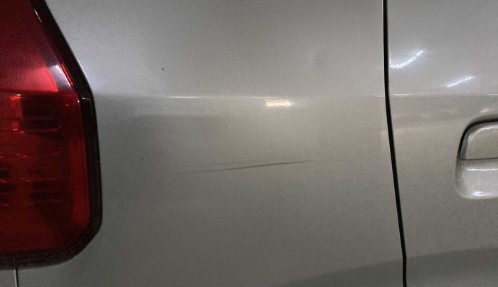 2019 Maruti New Wagon-R VXI 1.2 AMT, Petrol, Automatic, 11,607 km, Right quarter panel - Minor scratches
