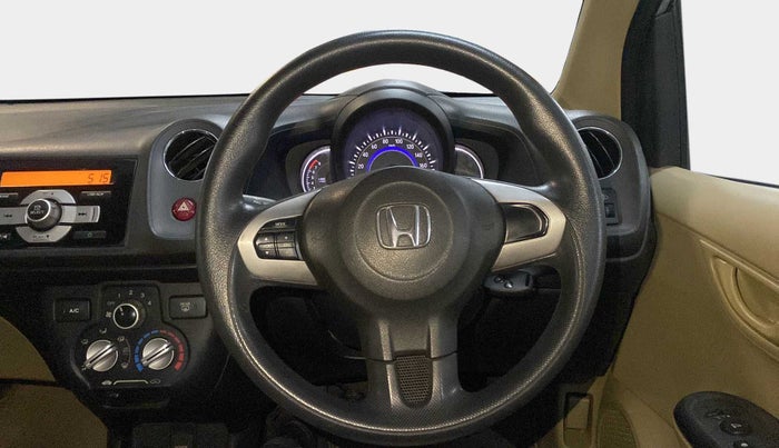 2014 Honda Brio S MT, Petrol, Manual, 26,149 km, Steering Wheel Close Up