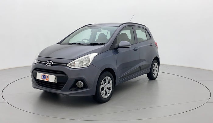 2016 Hyundai Grand i10 SPORTZ 1.2 KAPPA VTVT, Petrol, Manual, 69,700 km, Left Front Diagonal