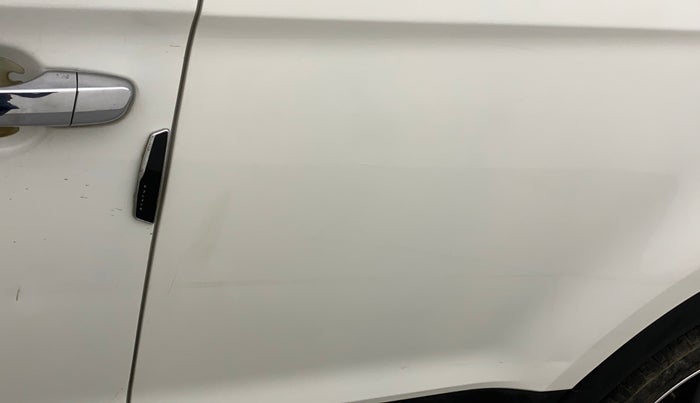 2018 Hyundai Creta SX AT 1.6 PETROL, Petrol, Automatic, 37,663 km, Rear left door - Slightly dented