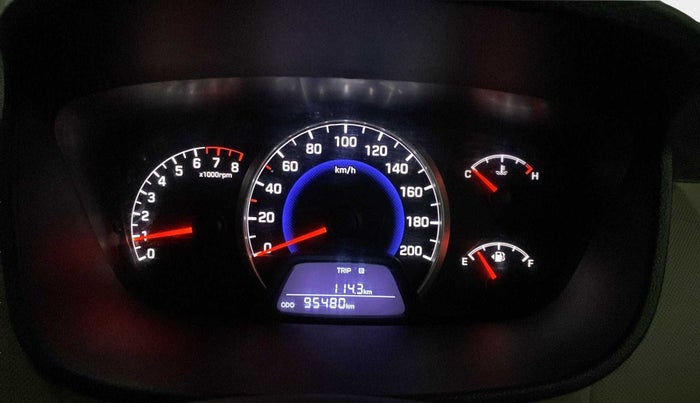 2016 Hyundai Grand i10 SPORTZ 1.2 KAPPA VTVT, Petrol, Manual, 95,465 km, Odometer Image