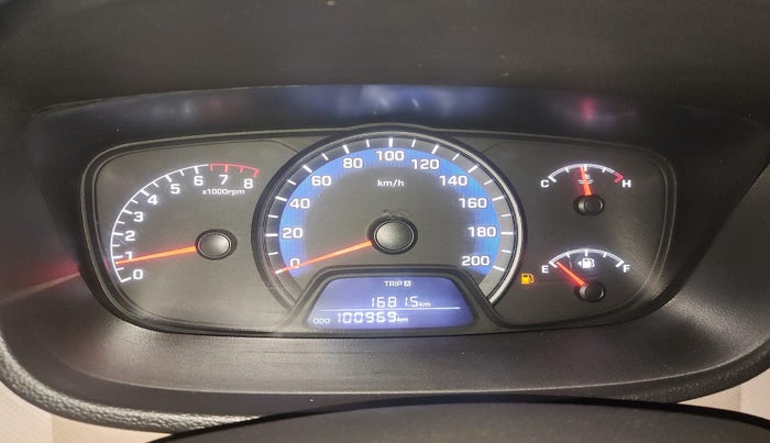 2016 Hyundai Xcent S 1.2, Petrol, Manual, 1,00,948 km, Odometer Image