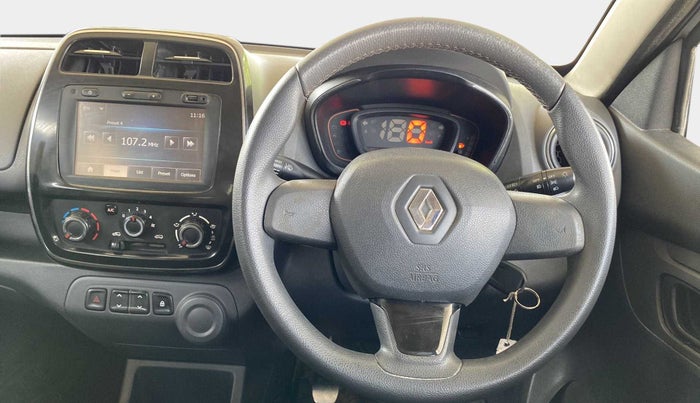 2016 Renault Kwid RXT 0.8 (O), Petrol, Manual, 70,609 km, Steering Wheel Close Up