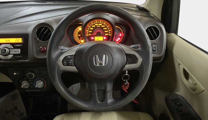 2013 Honda Amaze 1.2L I-VTEC S, Petrol, Manual, 70,152 km, Steering Wheel Close Up