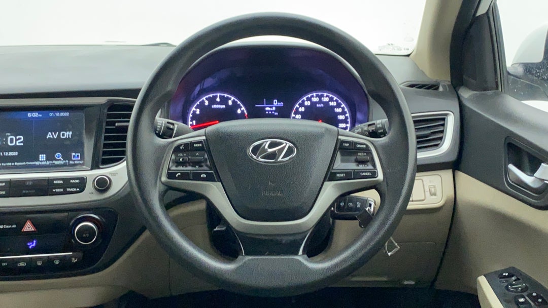 Steering Wheel Close Up