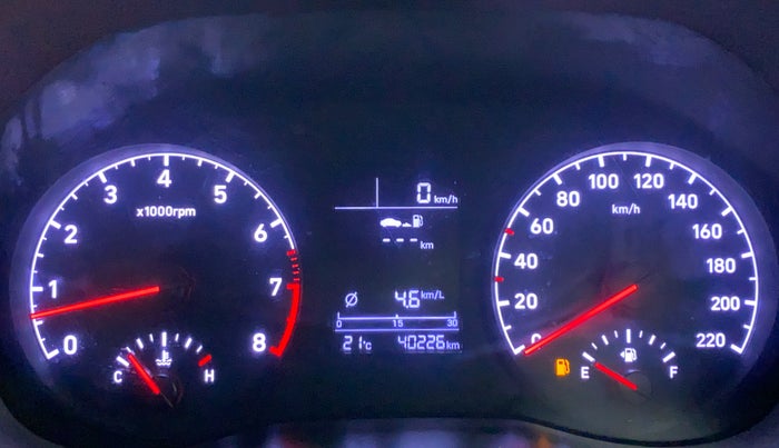 2018 Hyundai Verna 1.6 SX VTVT, Petrol, Manual, 40,298 km, Odometer Image