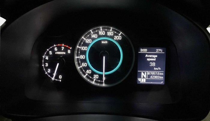 2017 Maruti IGNIS DELTA 1.2 AMT, Petrol, Automatic, 42,967 km, Odometer Image