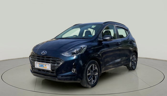 2019 Hyundai GRAND I10 NIOS SPORTZ 1.2 KAPPA VTVT DUAL TONE, Petrol, Manual, 1,00,209 km, Left Front Diagonal