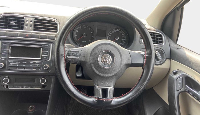 2013 Volkswagen Polo HIGHLINE1.2L, Petrol, Manual, 78,473 km, Steering Wheel Close Up